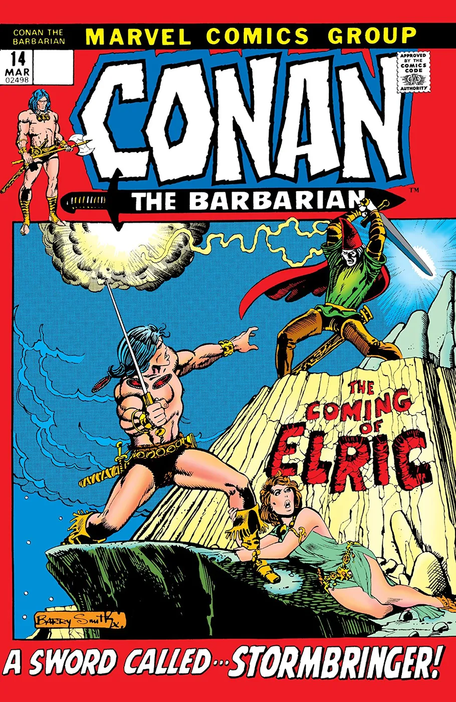 Cover of Conan the Barbarian #14
