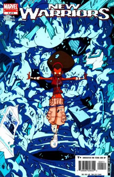 Cover of New Warriors #4