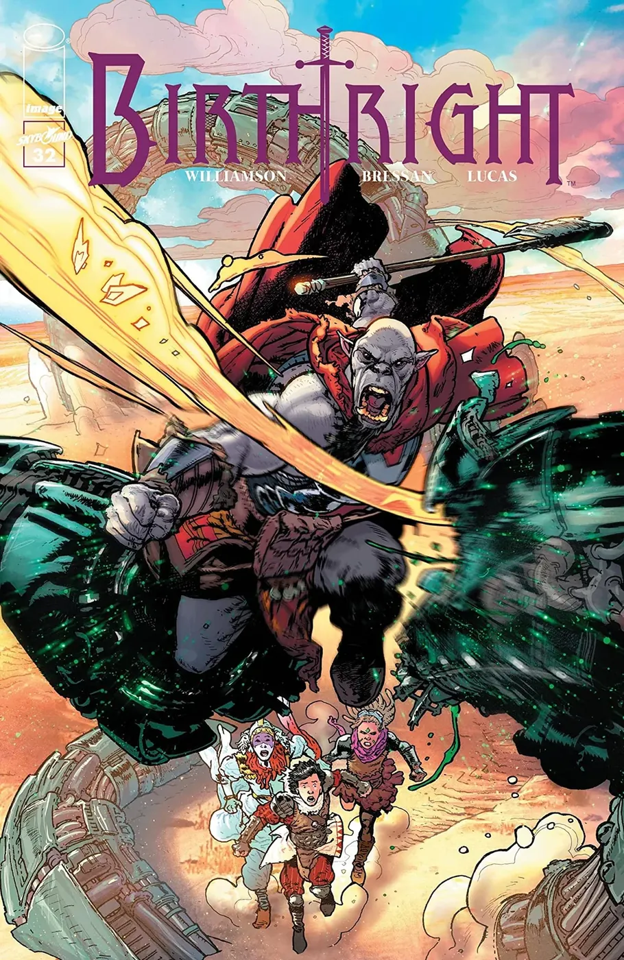 Cover of Birthright #32