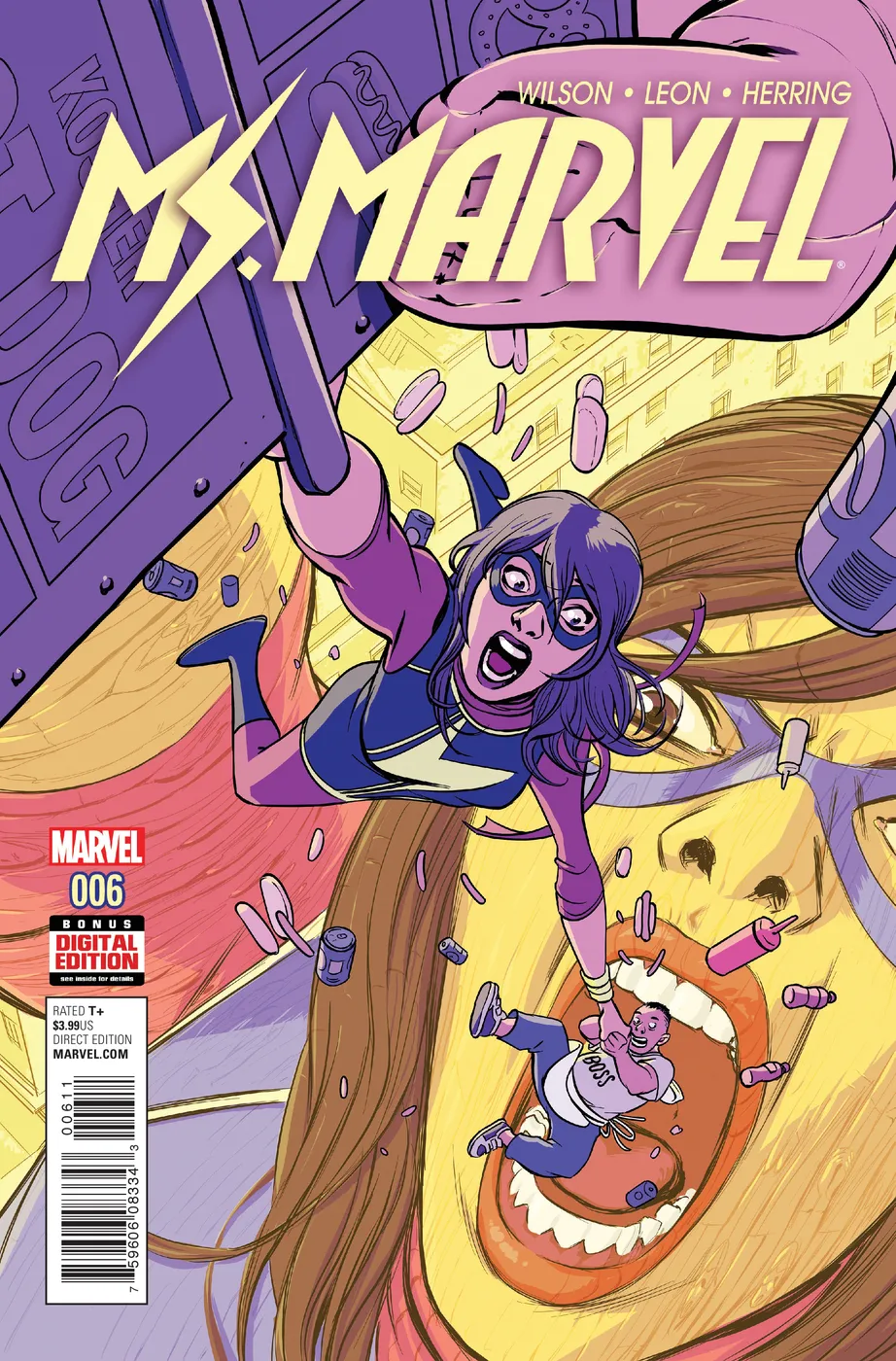 Cover of Ms. Marvel #6