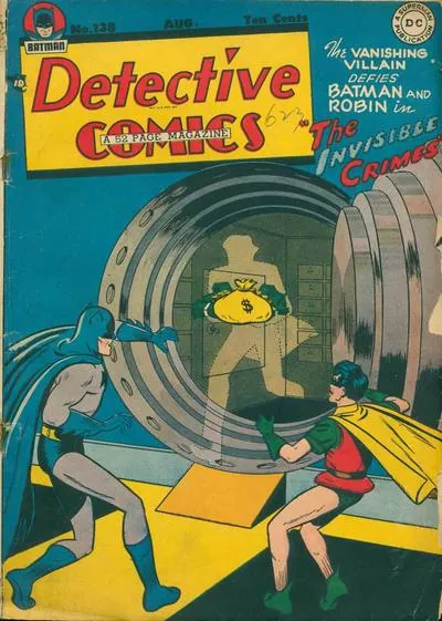 Cover of Detective Comics #138
