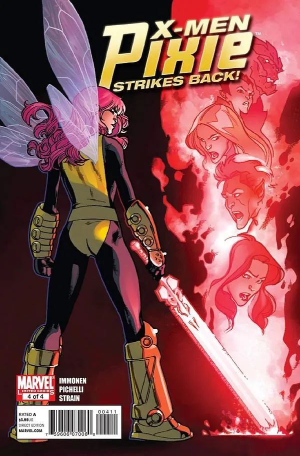 Cover of X-Men: Pixie Strikes Back #4