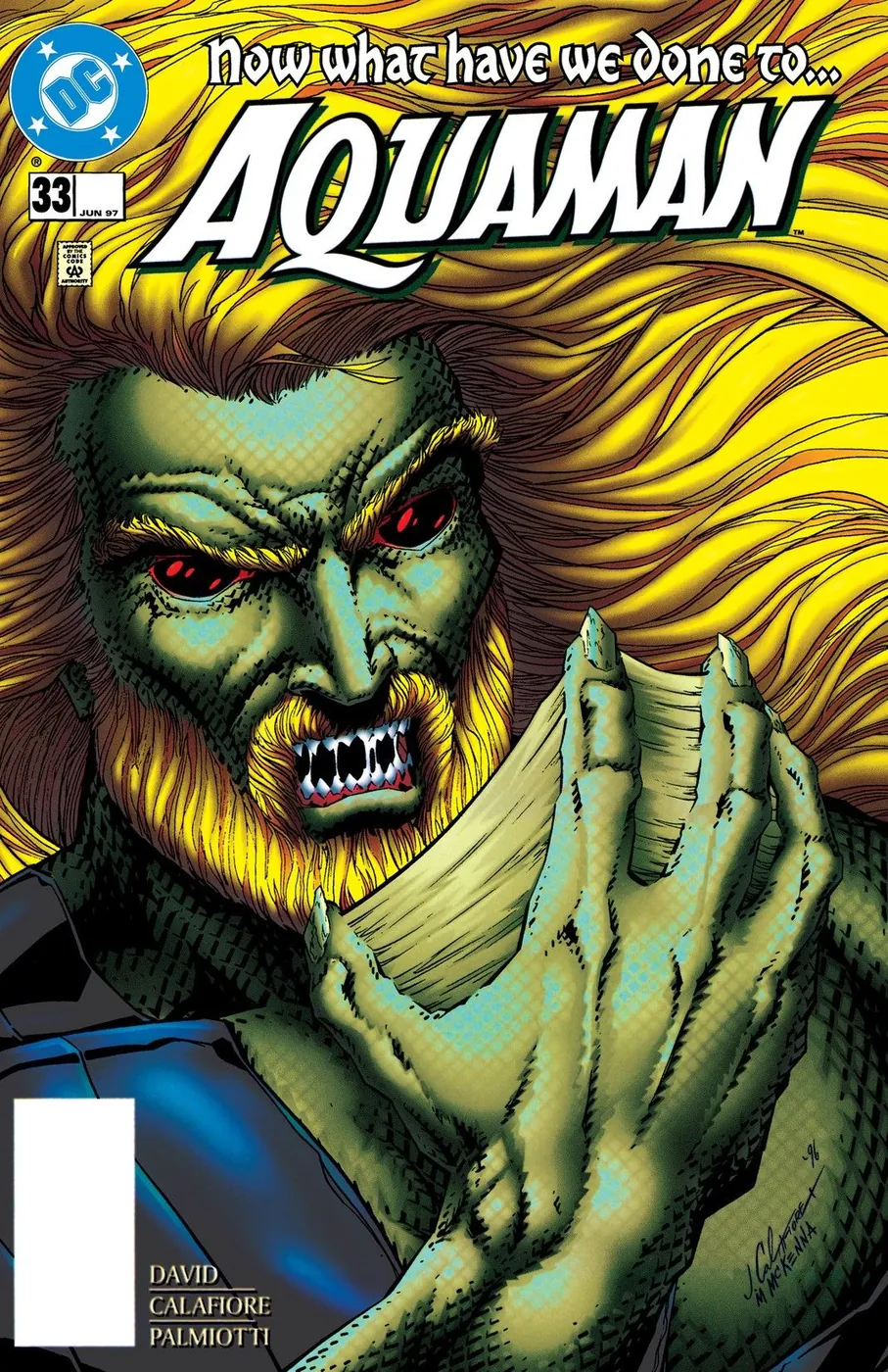 Cover of Aquaman #33