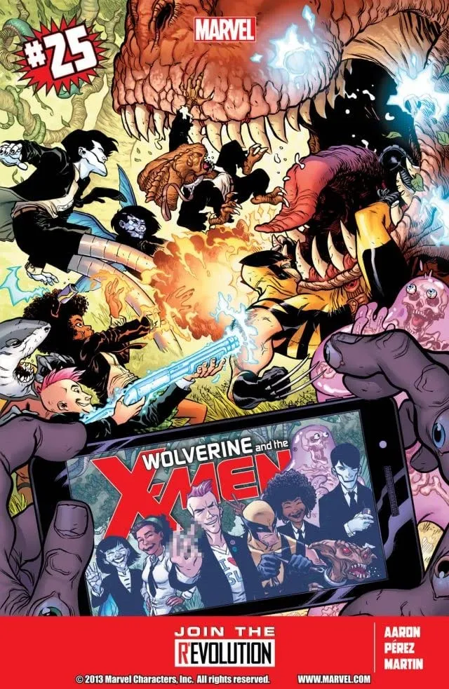 Cover of Wolverine & the X-Men #25