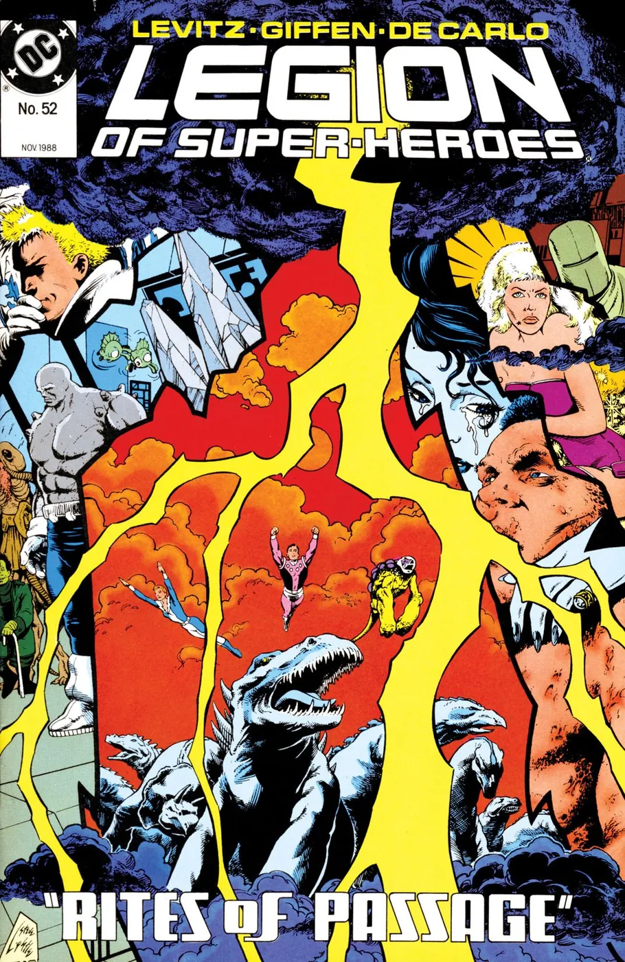 Cover of Legion of Super-Heroes #52