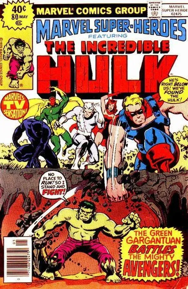 Cover of Marvel Super-Heroes #80