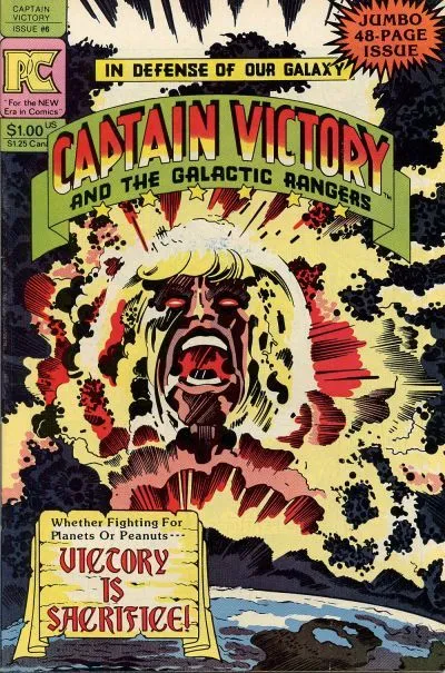Cover of Captain Victory and the Galactic Rangers #6