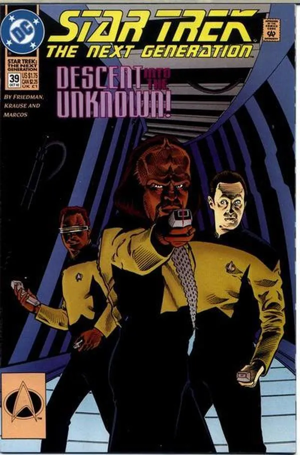 Cover of Star Trek: The Next Generation #39