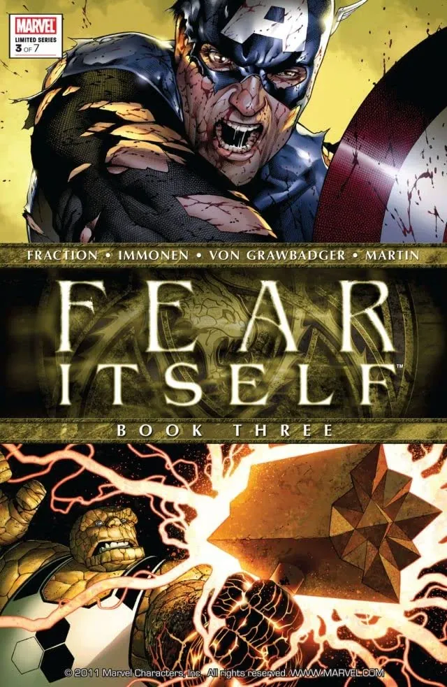 Cover of Fear Itself #3