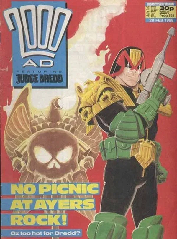 Cover of 2000 AD #562