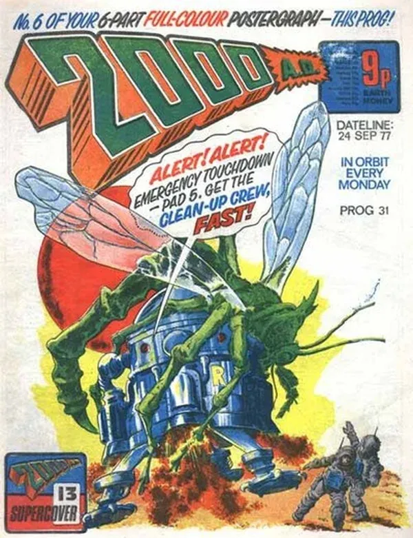 Cover of 2000 AD #31