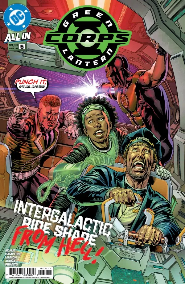 Cover of Green Lantern Corps #5