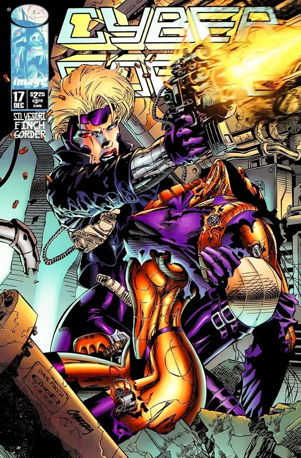 Cover of Cyberforce #17