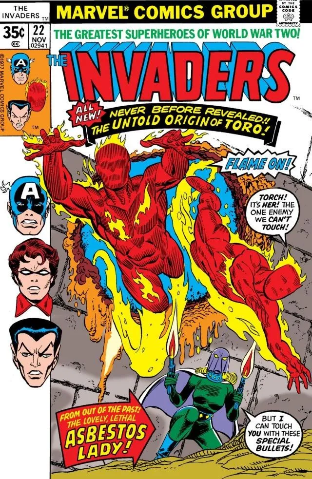 Cover of The Invaders #22