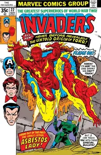 Cover of The Invaders #22