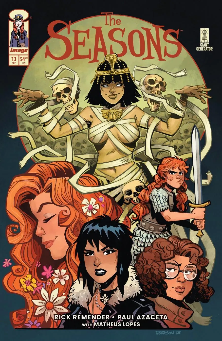 Cover of The Seasons #13
