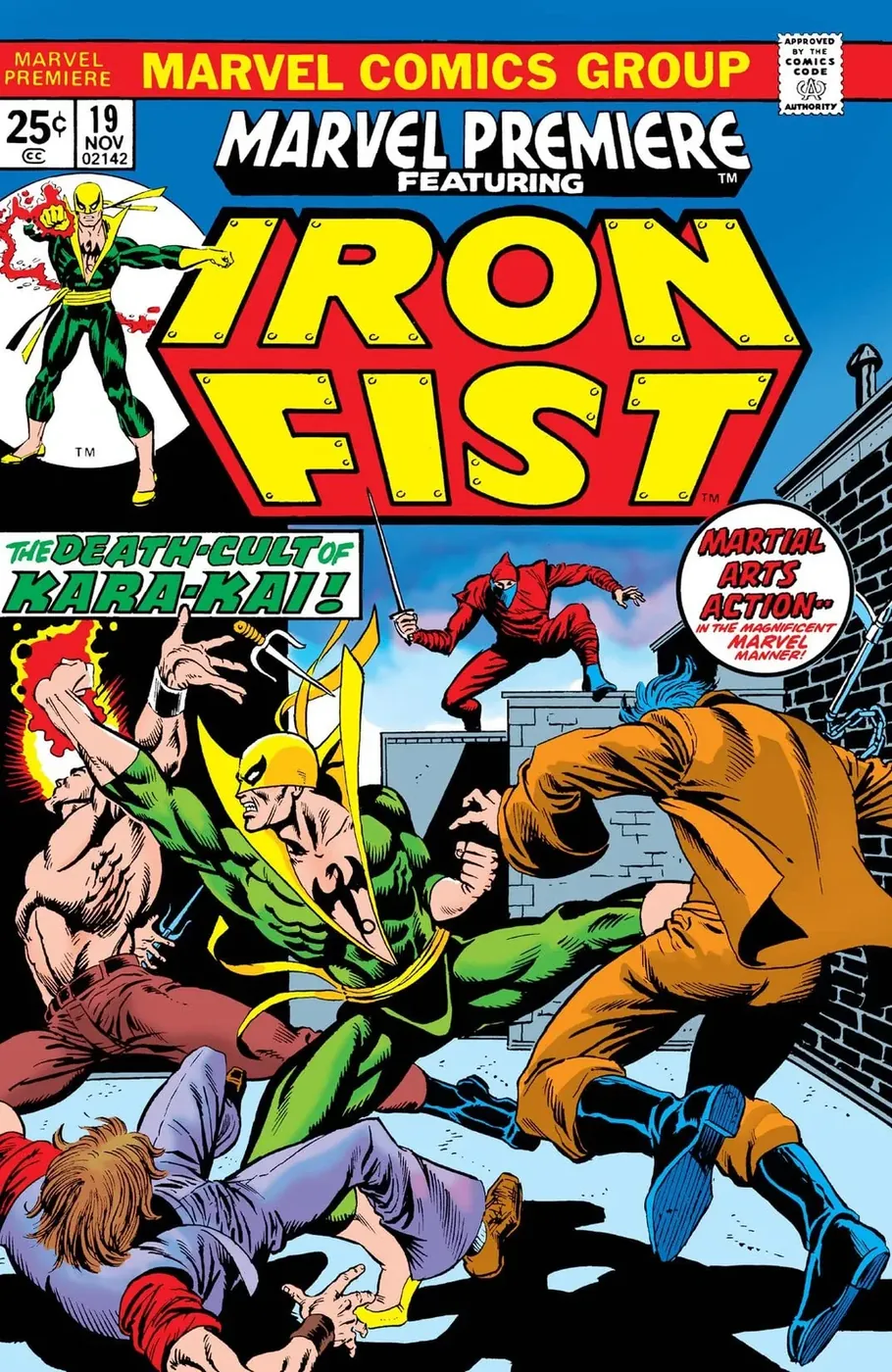 Cover of Marvel Premiere #19