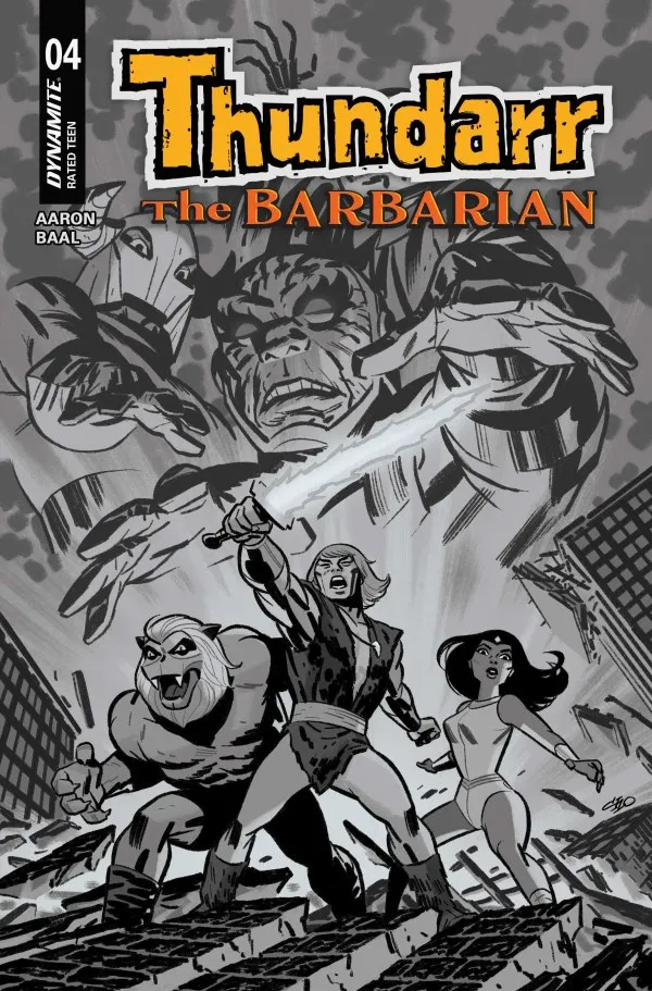 Cover of Thundarr the Barbarian #4