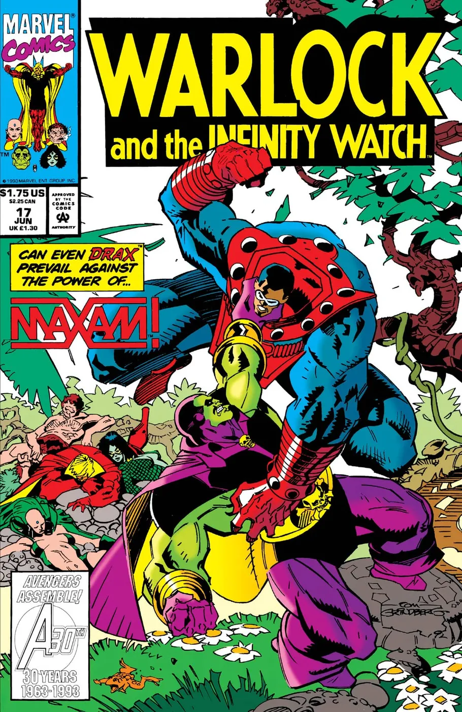 Cover of Warlock and the Infinity Watch #17
