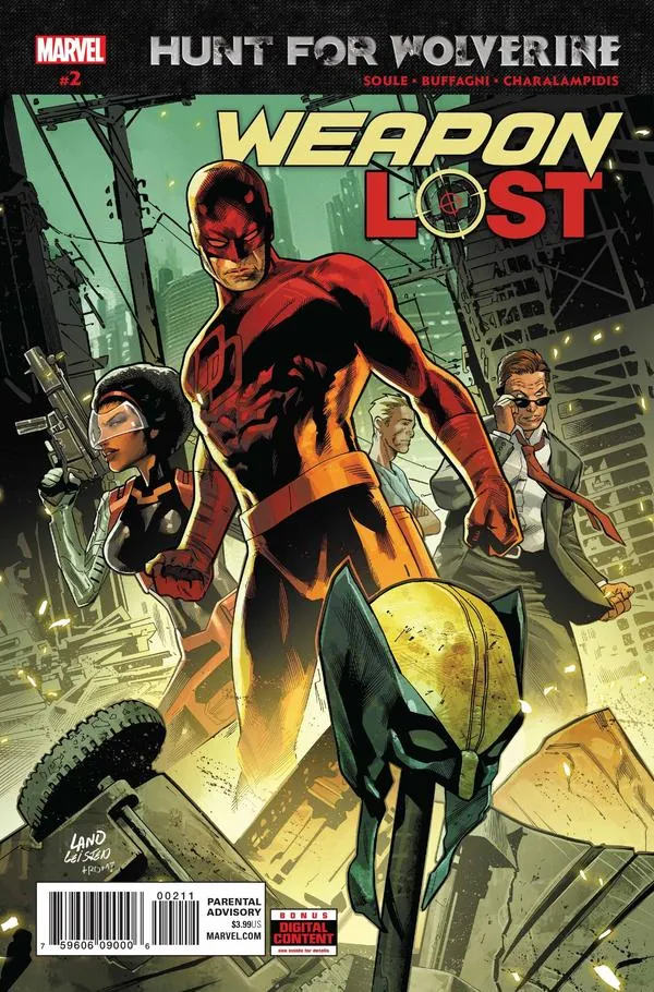 Cover of Hunt for Wolverine: Weapon Lost #2