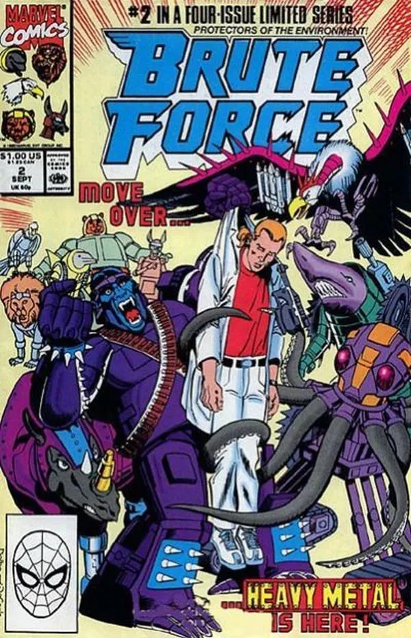 Cover of Brute Force #2