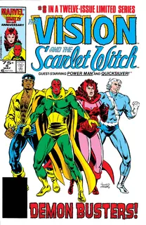 Cover of The Vision and the Scarlet Witch #8
