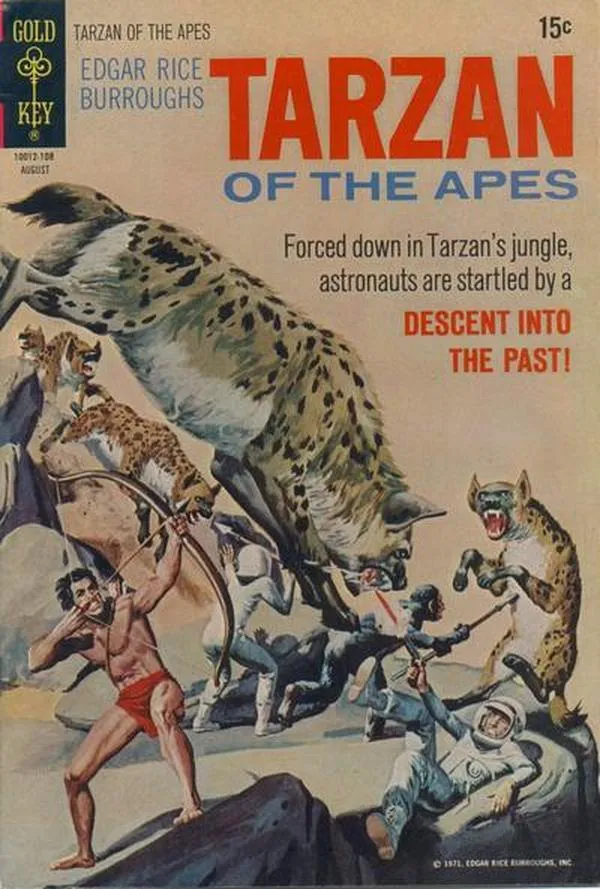 Cover of Edgar Rice Burroughs' Tarzan of the Apes #202