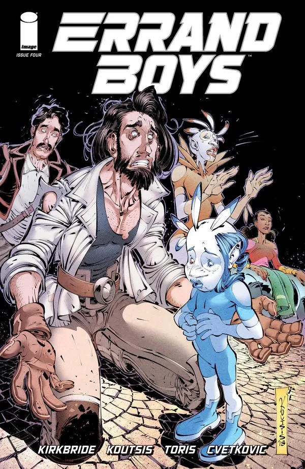Cover of Errand Boys #4