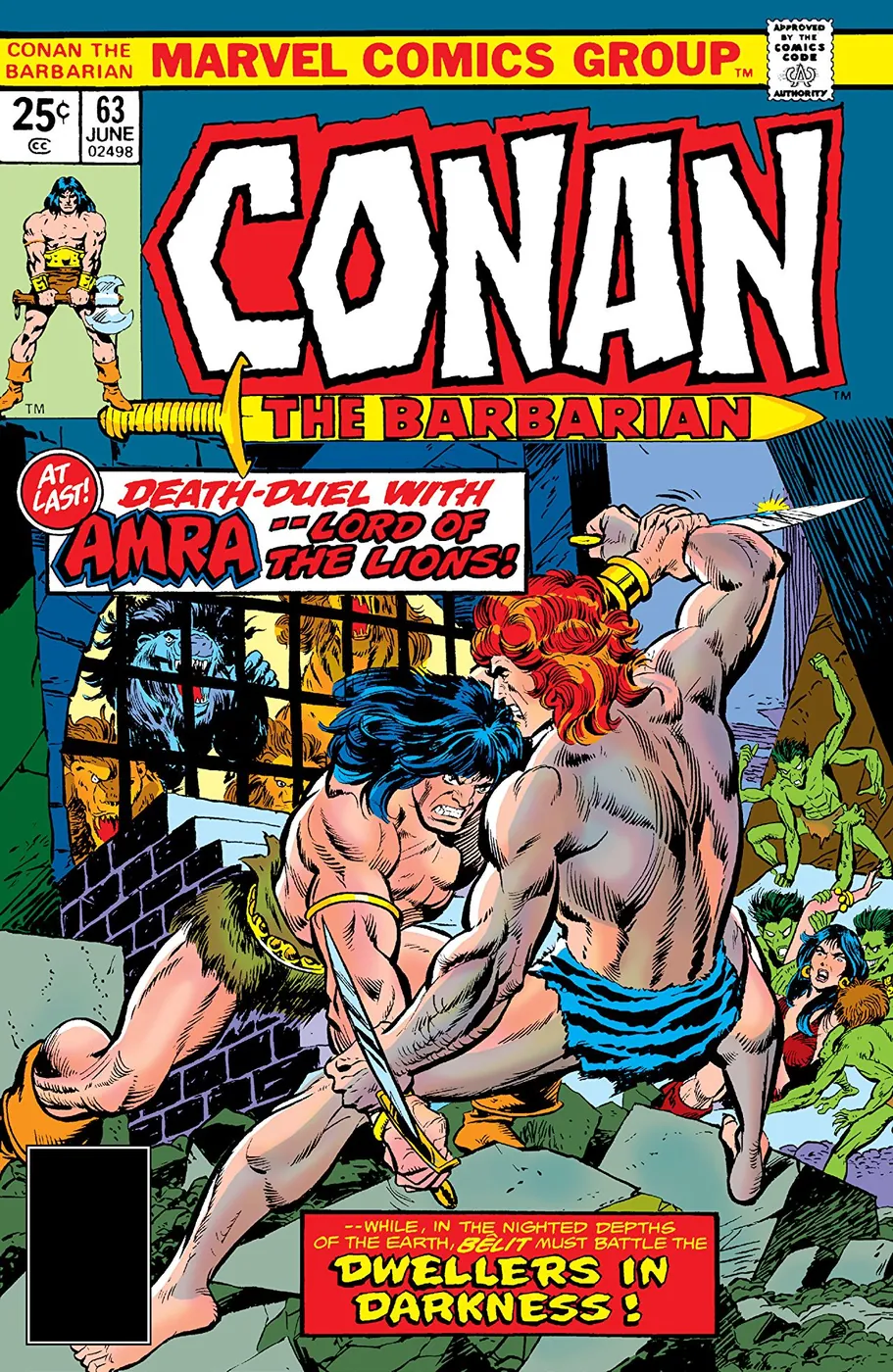 Cover of Conan the Barbarian #63