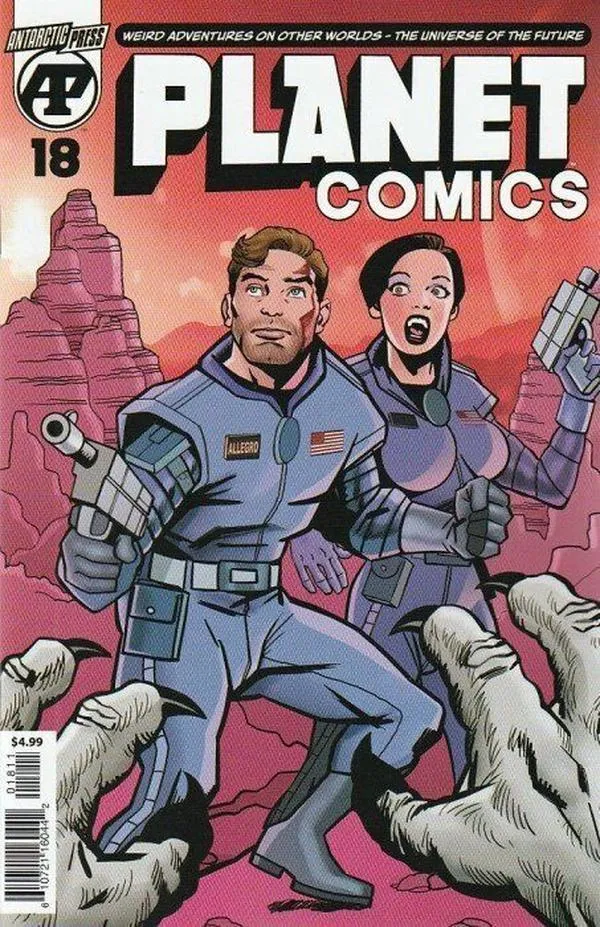 Cover of Planet Comics #1