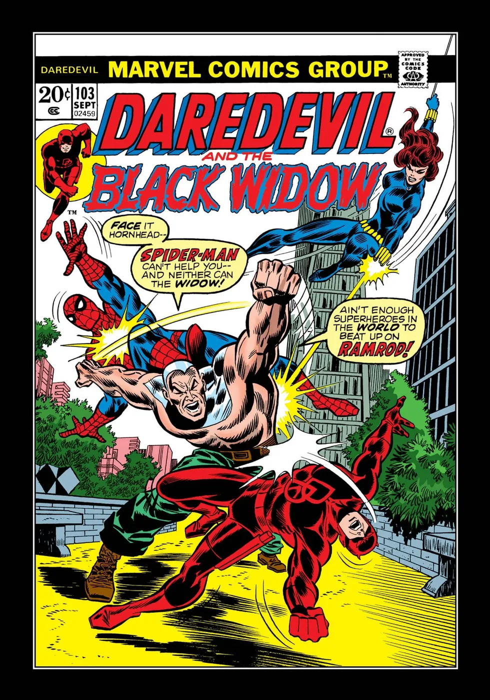 Cover of Daredevil #103