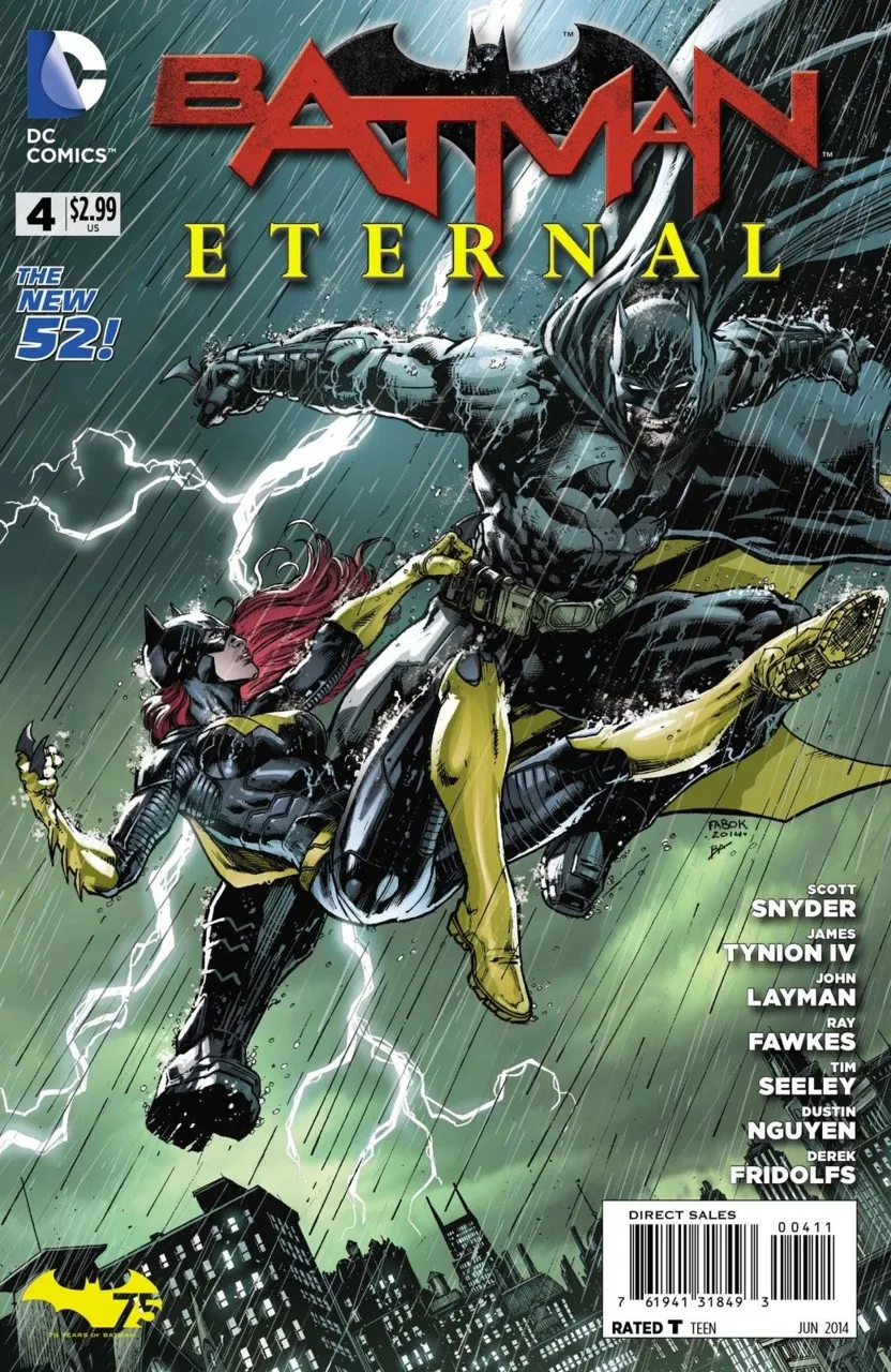 Cover of Batman Eternal #4