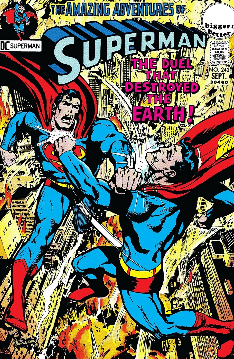 Cover of Superman #242