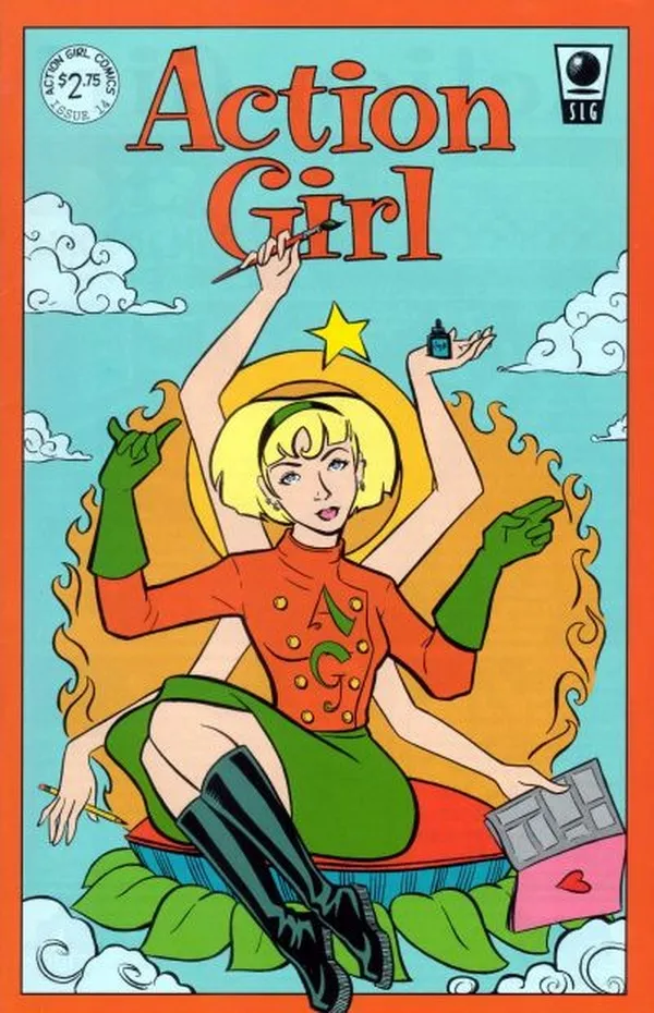 Cover of Action Girl Comics #1