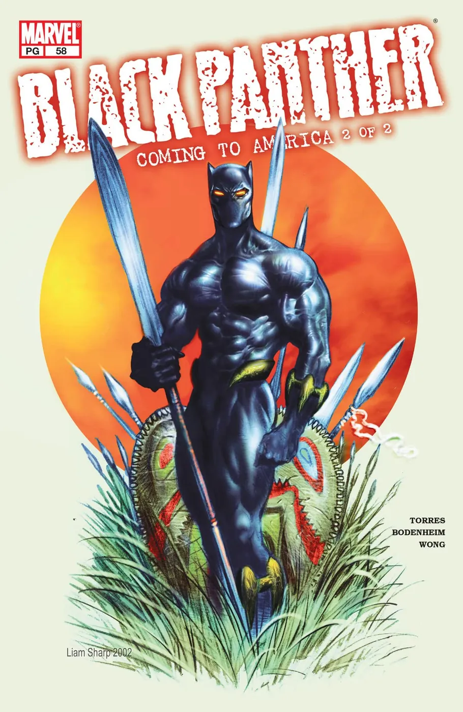 Cover of Black Panther #58