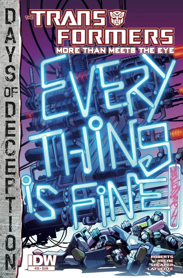 Cover of The Transformers: More Than Meets the Eye #35