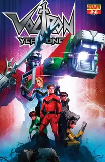 Cover of Voltron: Year One #2