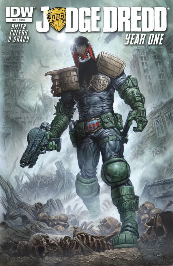 Cover of Judge Dredd: Year One #3