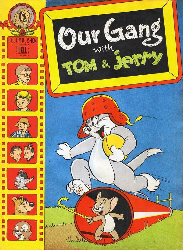 Cover of Our Gang with Tom & Jerry #41