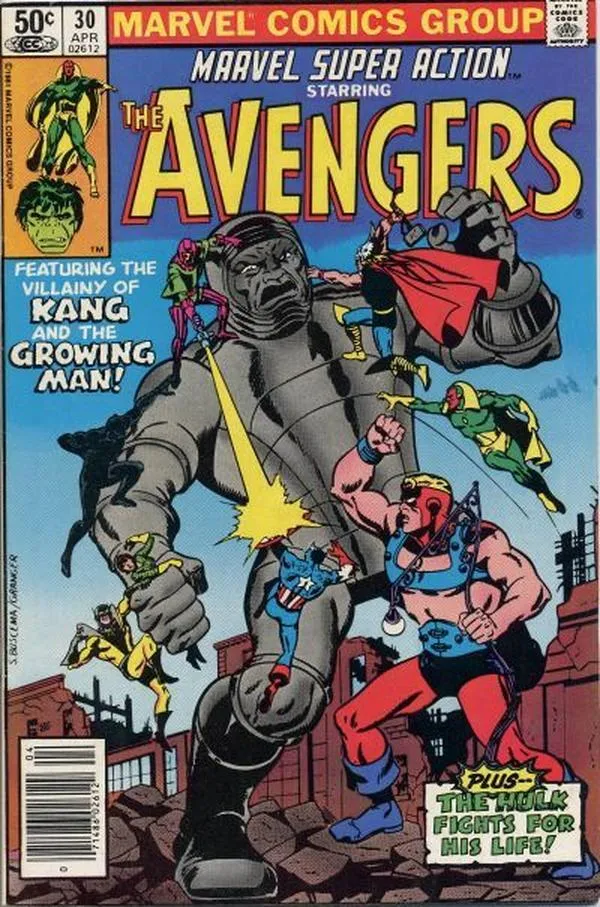 Cover of Marvel Super Action #30
