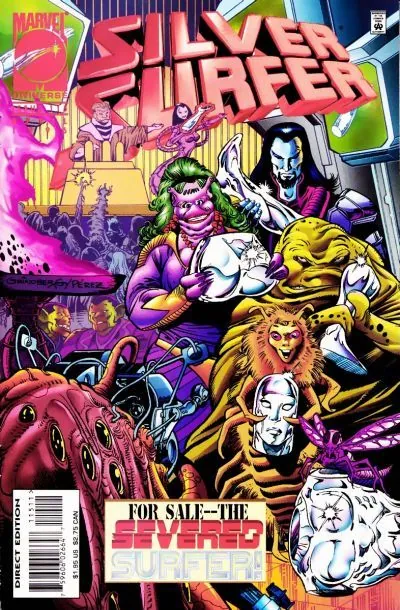 Cover of Silver Surfer #115