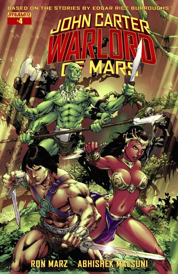 Cover of John Carter, Warlord of Mars #4