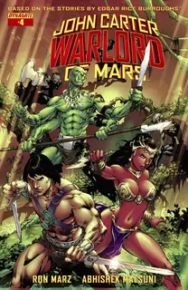 Cover of John Carter, Warlord of Mars #4