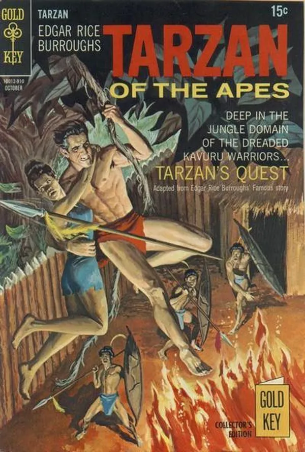 Cover of Edgar Rice Burroughs' Tarzan of the Apes #188