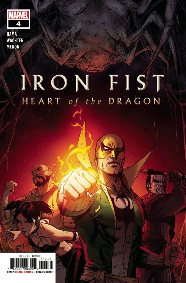 Cover of Iron Fist: Heart of the Dragon #4