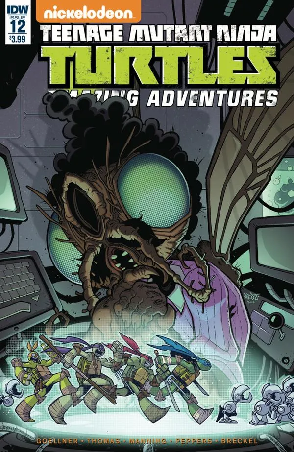 Cover of Teenage Mutant Ninja Turtles: Amazing Adventures #12