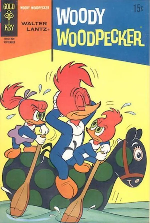 Cover of Walter Lantz Woody Woodpecker #107