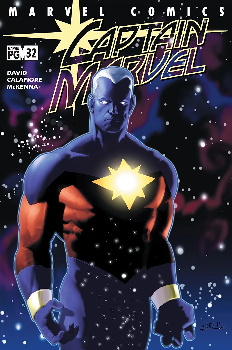 Cover of Captain Marvel #32