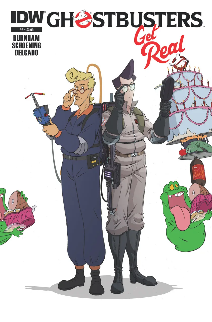 Cover of Ghostbusters: Get Real #3