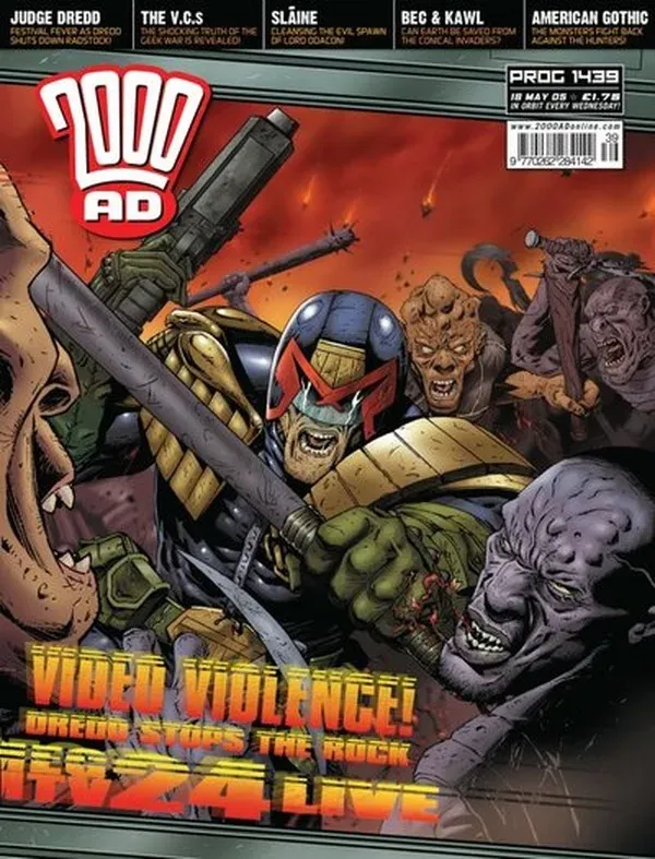 Cover of 2000 AD #1439